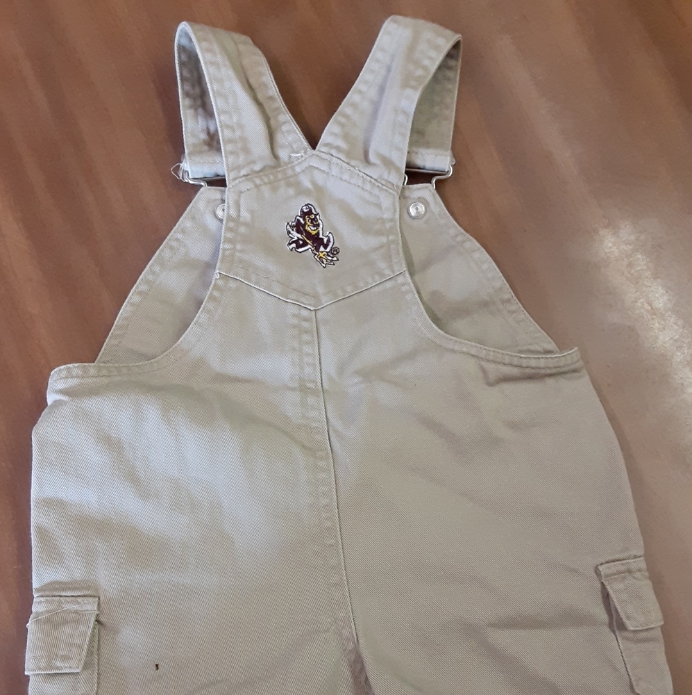 Arizona State Bib Overalls  size 6/9 M - Picture 3 of 3